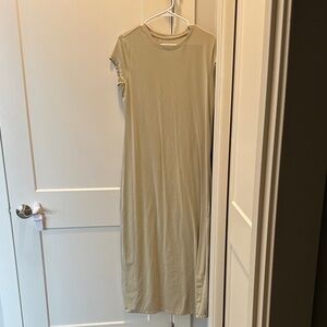 A New Day Beige Sleeveless Dress